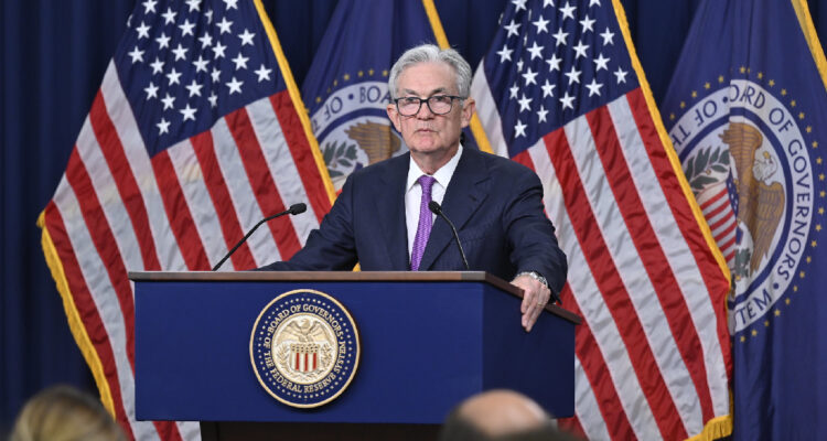 fotografía del presidente de la Reserva Federal, Jerome Powell,