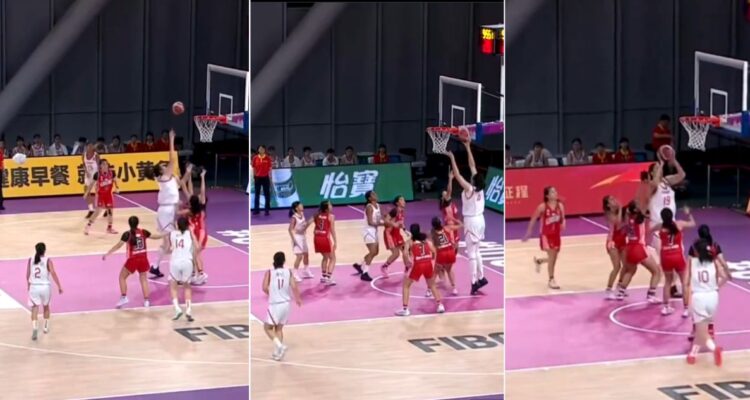 Zhang Ziyu, la basquetbolista china de 17 años que impacta al Mundo