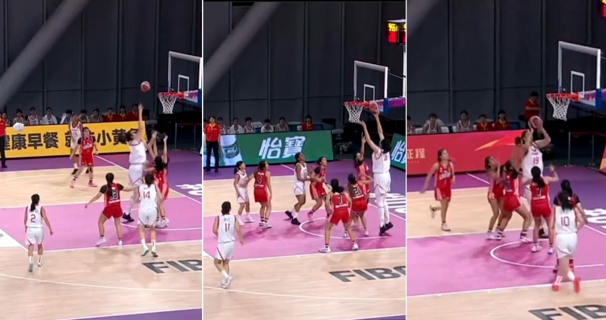 Zhang Ziyu, la basquetbolista china de 17 años que impacta al Mundo