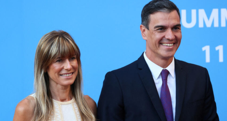 Begoña Gómez y Pedro Sánchez