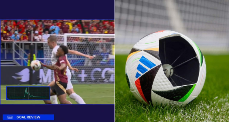 Activan microchip en el balón de la Eurocopa para frustrar gol de Lukaku y Bélgica.