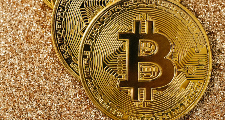 imagen de un bitcoin