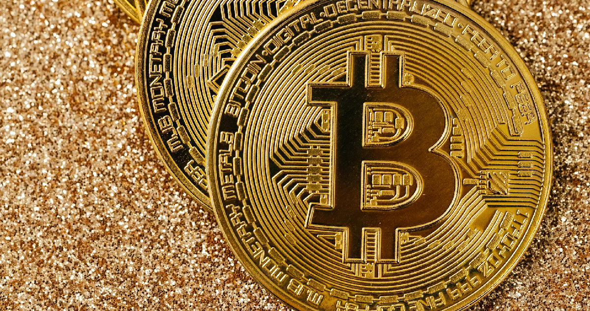 imagen de un bitcoin