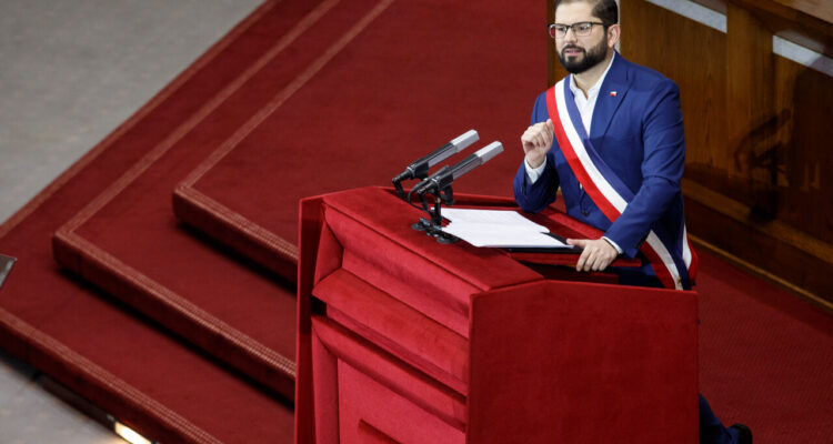 Cuenta pública realizada por el presidente de la república, Gabriel Boric.