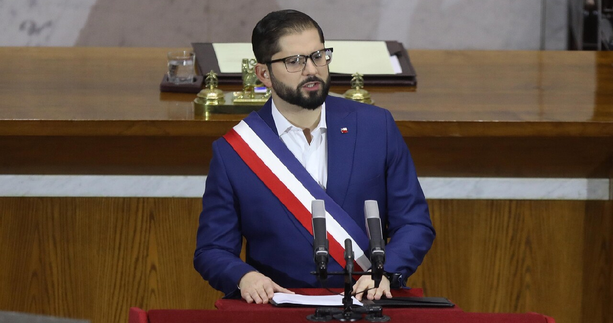 presidente boric en la cuenta pública 2024