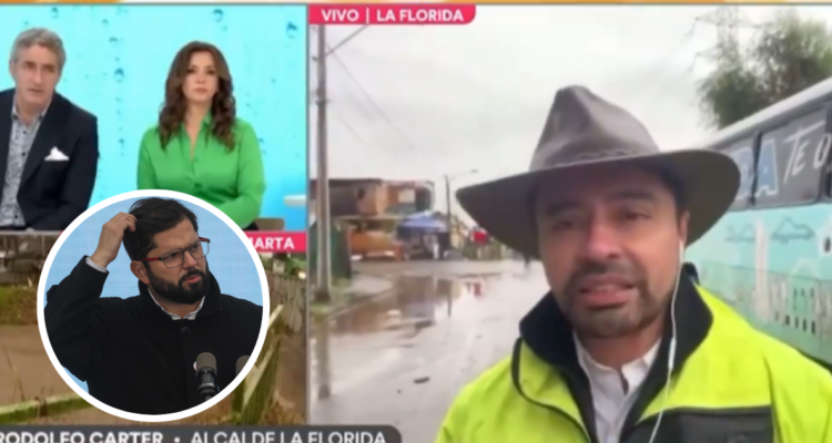 Rodolfo Carter en Tu Día y Gabriel Boric en conferencia de prensa