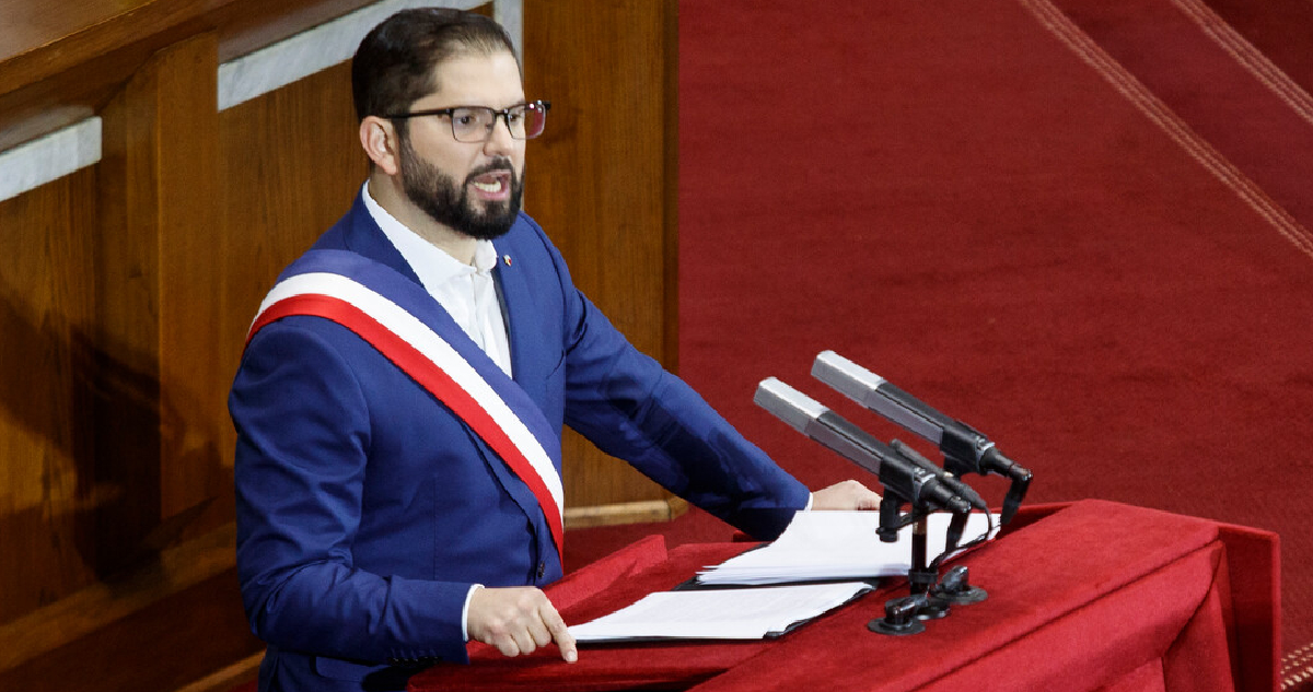 Cuenta pública realizada por el presidente de la república, Gabriel Boric.