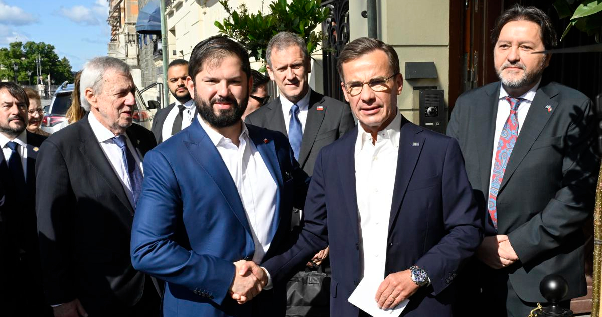 Caso de adopciones irregulares marcó encuentro entre presidente Boric y primer ministro sueco