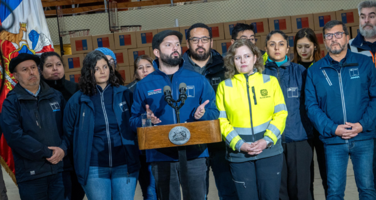 Presidente Boric por Plan Maestro de aguas lluvias