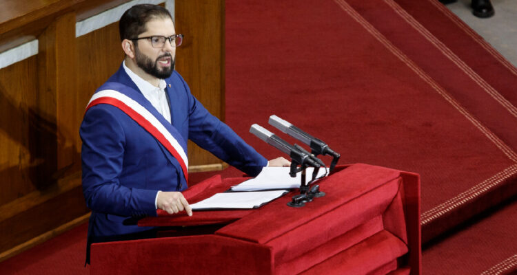 presidente gabriel boric en la cuenta pública 2024