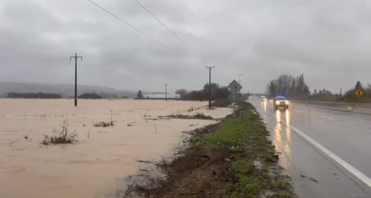 90 mm en corto tiempo: Senapred advierte fuertes lluvias para este miércoles en región del Bío Bío