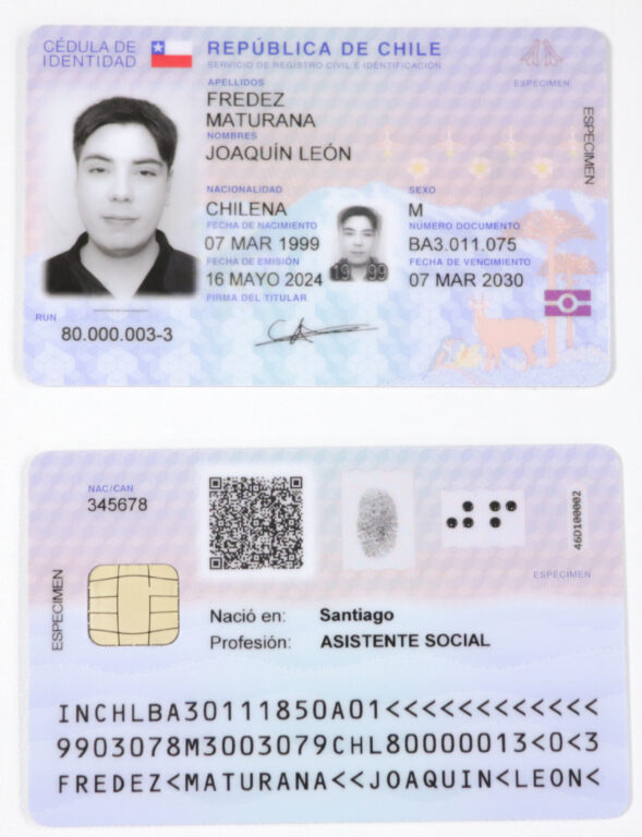 Nuevo carnet de identidad