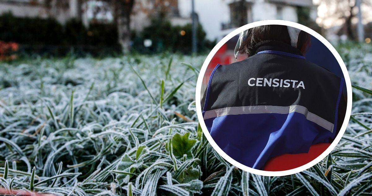 Fue trasladada a la UCI: censista queda grave tras caer producto de la escarcha en Punta Arenas