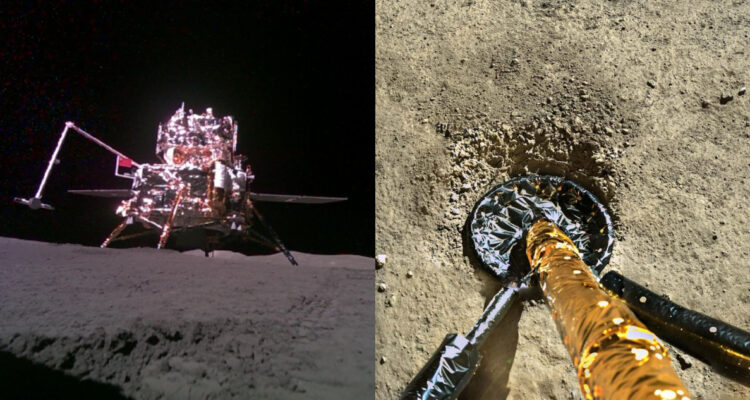 Imágenes inéditas de la sonda China Chang’e-6 muestran lo que hay en el lado oculto de la Luna