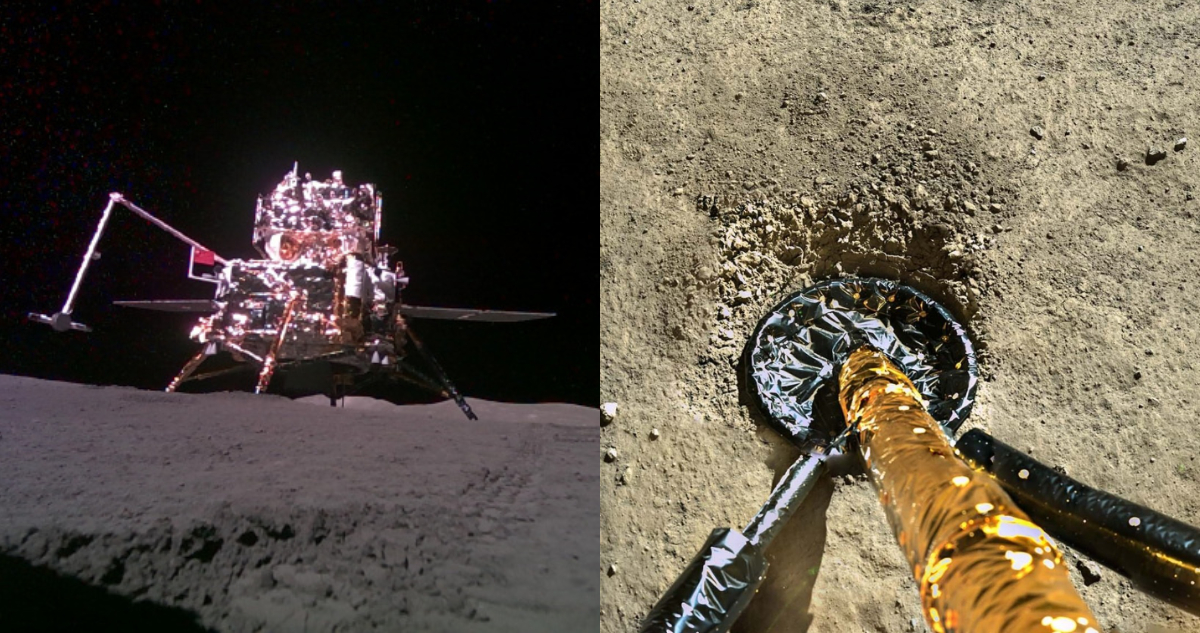 Imágenes inéditas de la sonda China Chang’e-6 muestran lo que hay en el lado oculto de la Luna