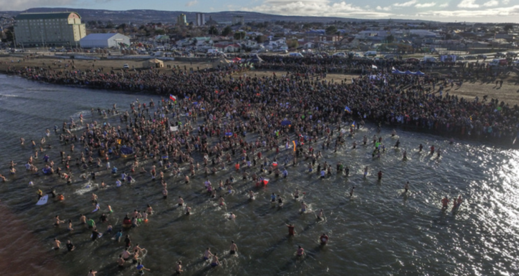 chapuzón del estrecho