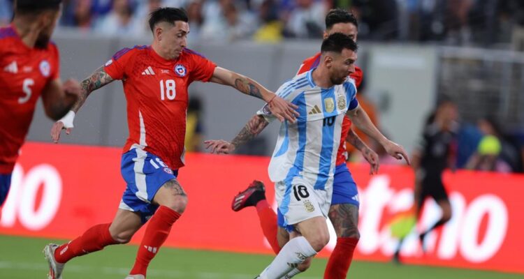 Chile cayó con Argentina por Copa América.