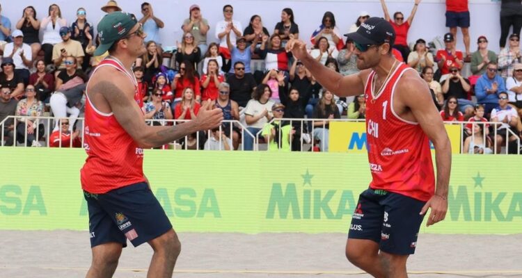 Team Chile de Voleibol playa clasificó a París 2024.