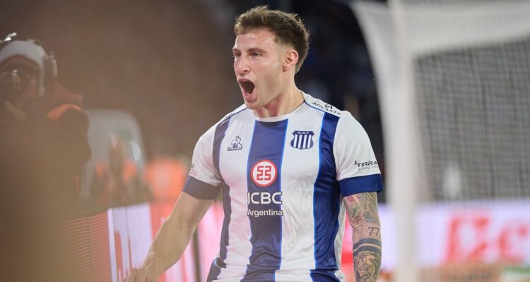 Bruno Barticciotto le dio triunfo a Talleres en Argentina.