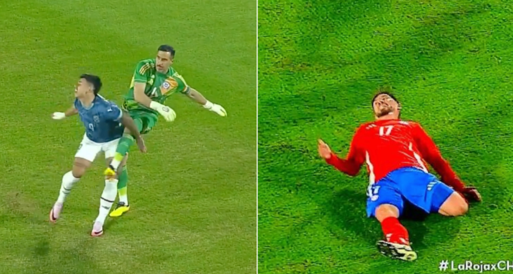 Claudio Bravo y Felipe Loyola complican a La Roja con sus lesiones.