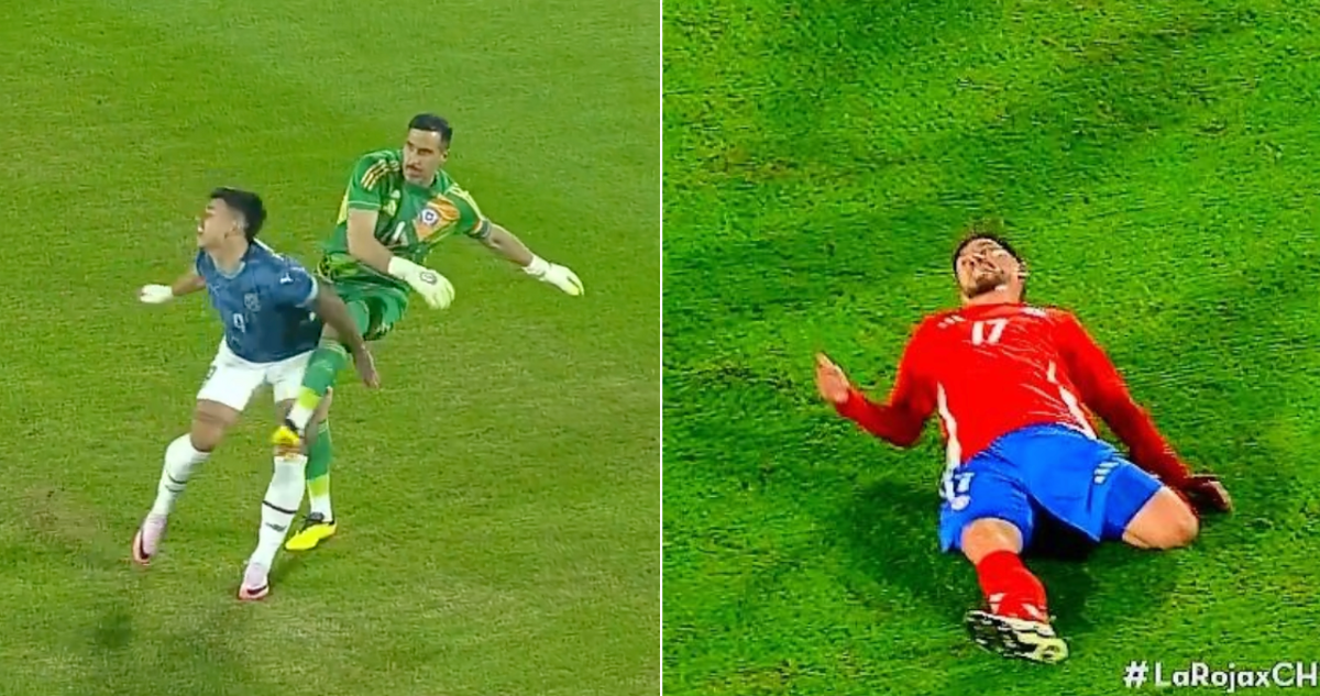 Claudio Bravo y Felipe Loyola complican a La Roja con sus lesiones.