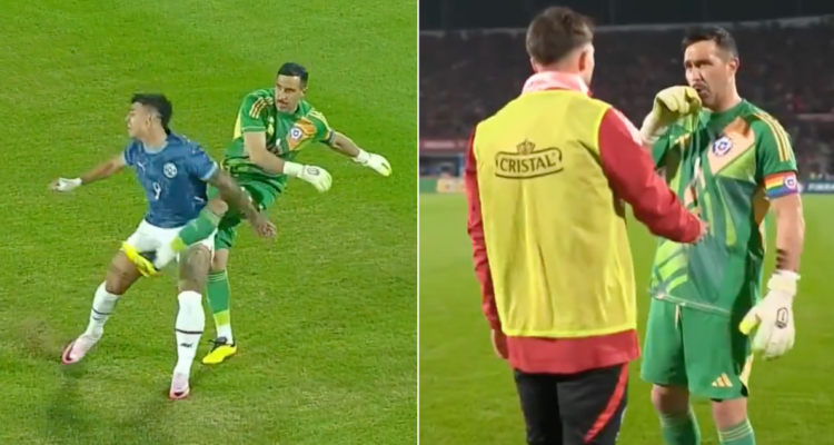 Claudio Bravo preocupa a La Roja ante Paraguay.