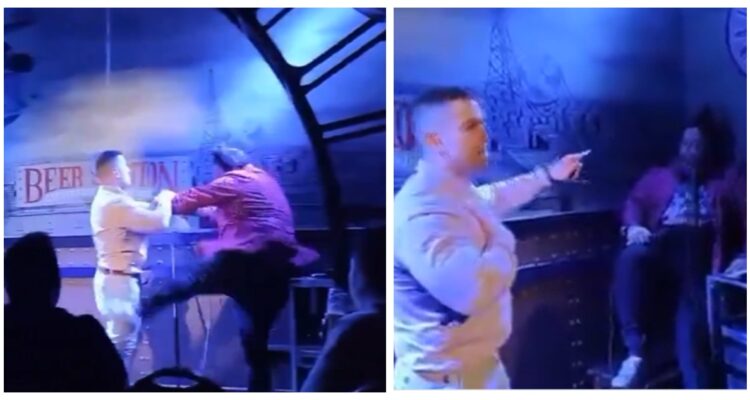 Comediante español Jaime Caravaca es agredido a puñetazos en pleno show tras dichos en redes sociales