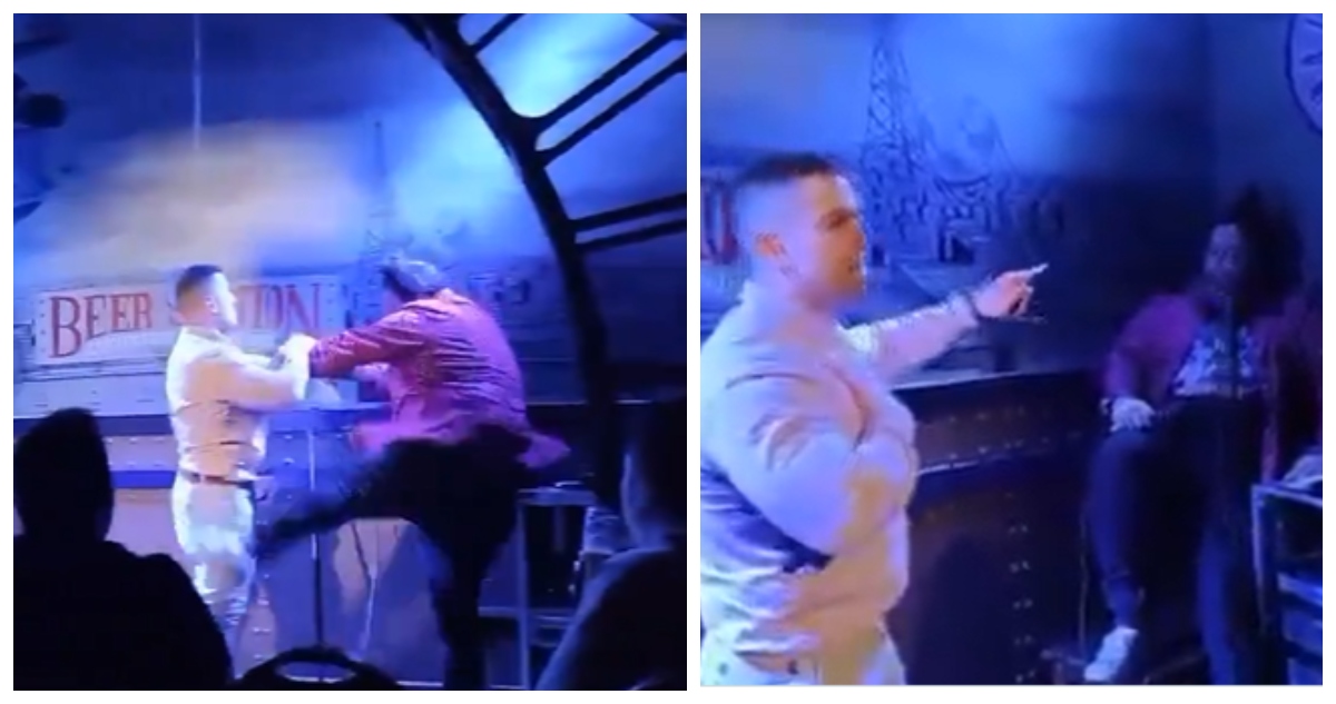 Comediante español Jaime Caravaca es agredido a puñetazos en pleno show tras dichos en redes sociales