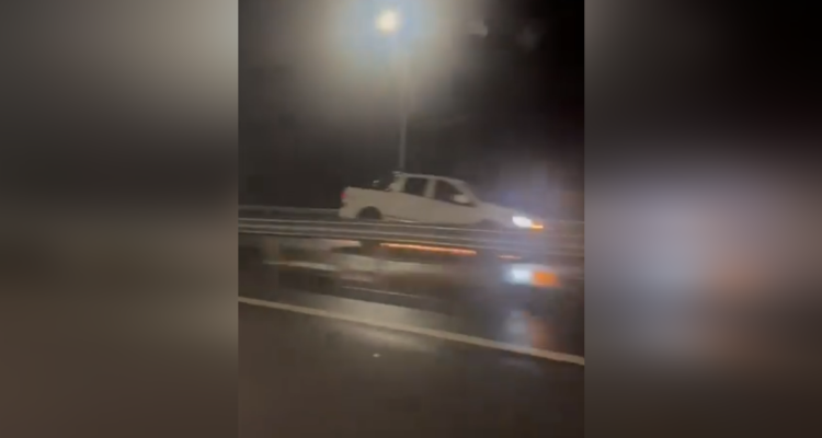 Detienen a conductor ebrio que circuló contra el tránsito por Ruta 5: impactó autos, camión y bus