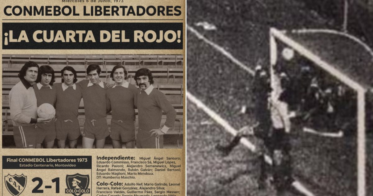 Conmebol desató la furia de Colo Colo tras celebrar a Independiente campeón de Copa Libertadores 1973