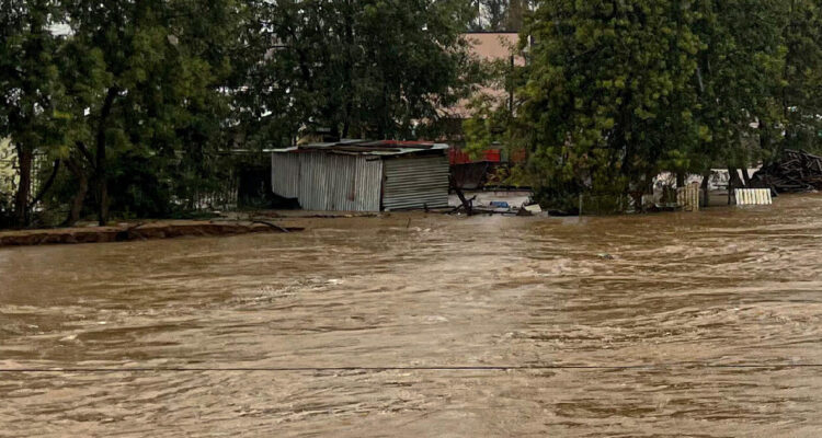 imagen contexto de las fuertes lluvias del sistema frontal
