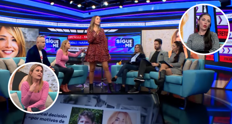 Daniella Campos y Daniela Aránguiz en referencia a pelea en “Sigueme”