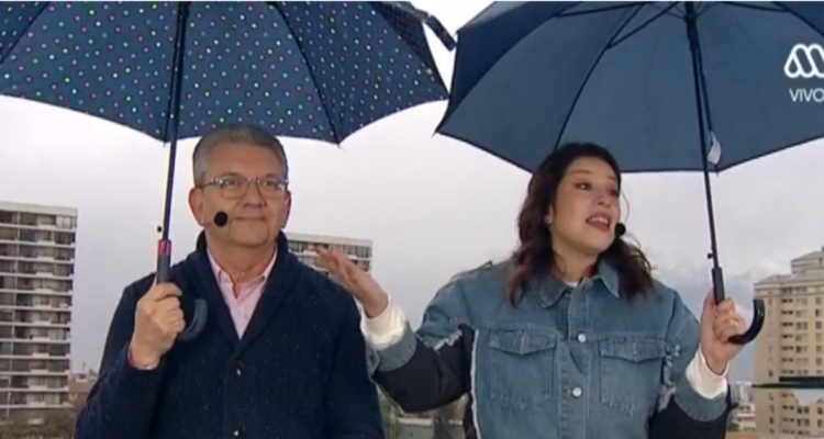 María José Quintanilla junto a Jaime Leyton en De Paseo