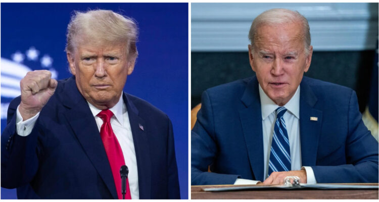 Donald Trump y Joe Biden