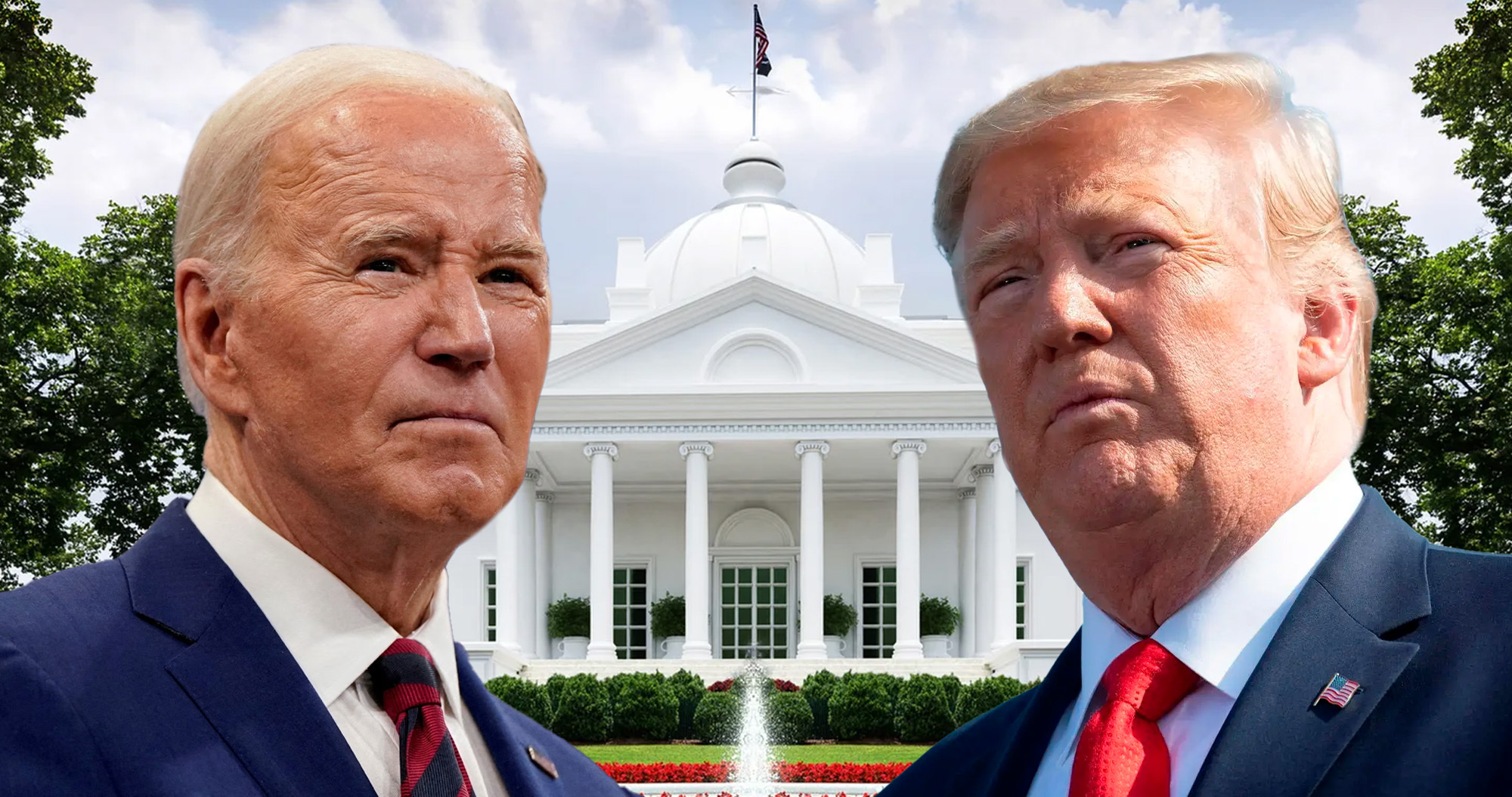 Joe Biden y Dnald Trump