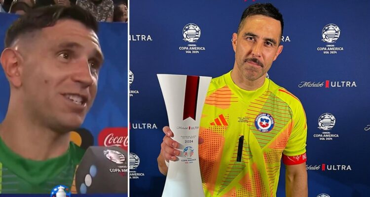 Emiliano Dibu Martínez dedicó elogios especiales a Claudio Bravo en la Copa América