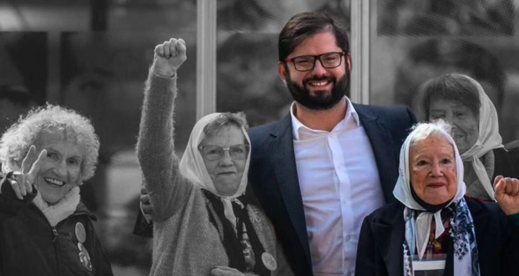 Boric escribe sentido mensaje por muerte de Nora Cortiñas, cofundadora de Madres de Plaza de Mayo