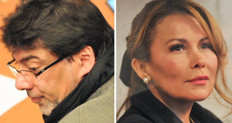 Daniel Jadue y Cathy Barriga