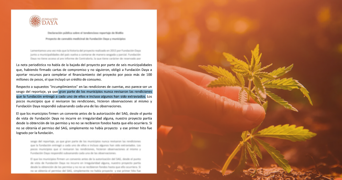 Fundación Daya tras revelación de irregularidades: “Municipios nunca revisaron las rendiciones”