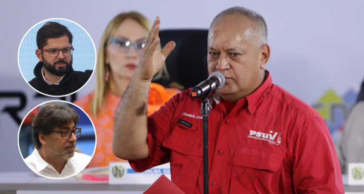Diosdado Cabello insulta otra vez a Boric calificándolo de “bobo flojo” y defiende a Daniel Jadue