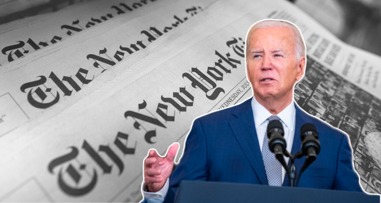 The New York Times, uno de los más influyentes de EEUU, pide a Biden que deje la carrera presidencial
