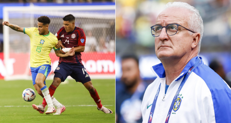 DT de Brasil apunta contra Costa Rica por histórica igualdad en Copa América.