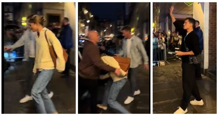 Duras críticas a Zendaya por video viral donde escapa de fans: Tom Holland salió a saludarlos