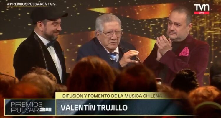 El discurso de Valentín Trujillo que sacó lágrimas en Premios Pulsar: “La vida del músico es hermosa”