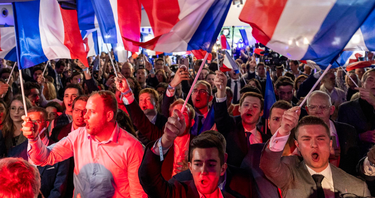 Elecciones al Parlamento Europeo la ultraderecha arrasa en Francia y duplica al partido de Macron