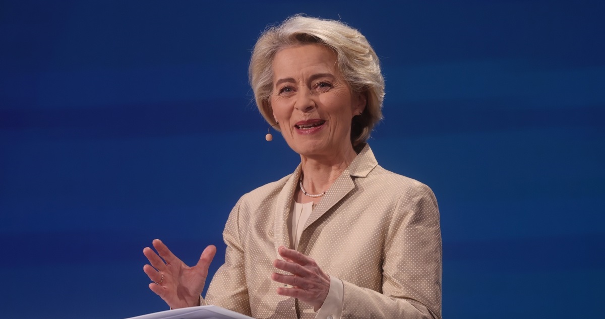 La presidenta de la CE y candidata incumbente celebró este domingo la victoria de los conservadores en las elecciones de la Unión Europea.