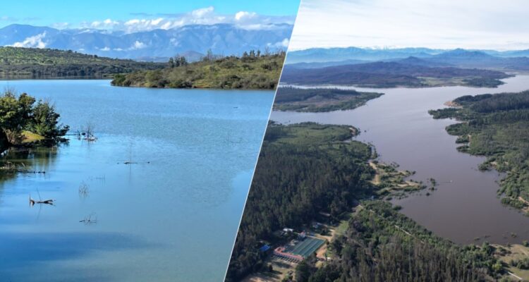 Estado de embalses en la región de Valparaíso