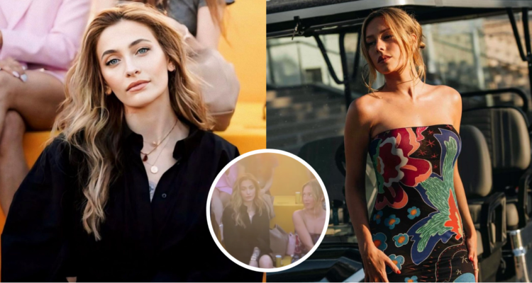 Paris Jackson (izquierda) Ester Expósito (derecha)y miniatura de video viral