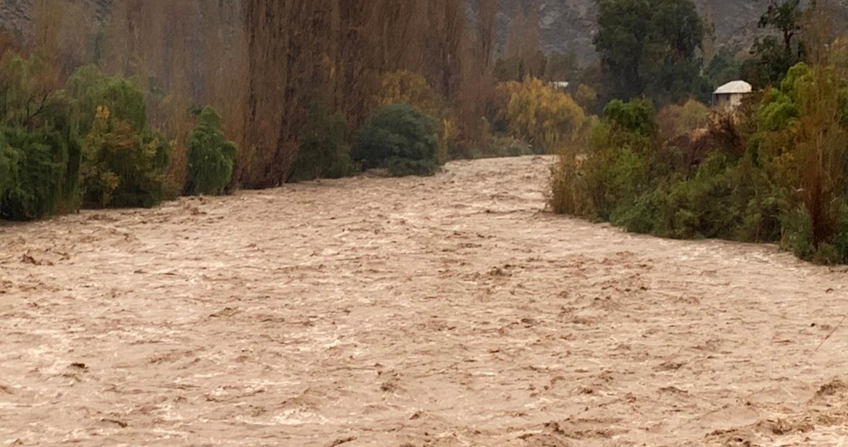 evacuar sector la isla río aconcagua