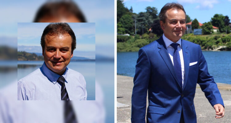 fotografías del ex alcalde de río bueno, Luis Reyes Álvarez